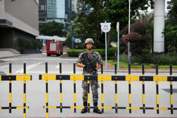 Trung Quốc bổ nhiệm lãnh đạo quân đội mới tại Hong Kong - Ảnh 1.