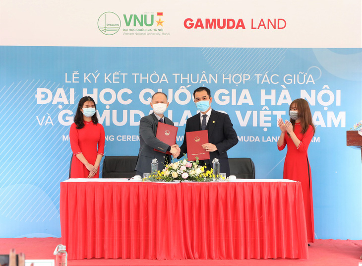 Gamuda Land Việt Nam ký kết hợp tác với Đại học Quốc gia Hà Nội - Ảnh 1.