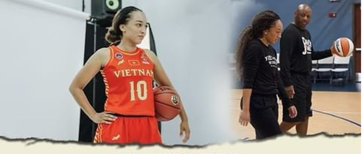 Nữ VĐV bóng rổ gốc Việt đầu tiên tham dự WNBA Draft tại Mỹ - Ảnh 1.