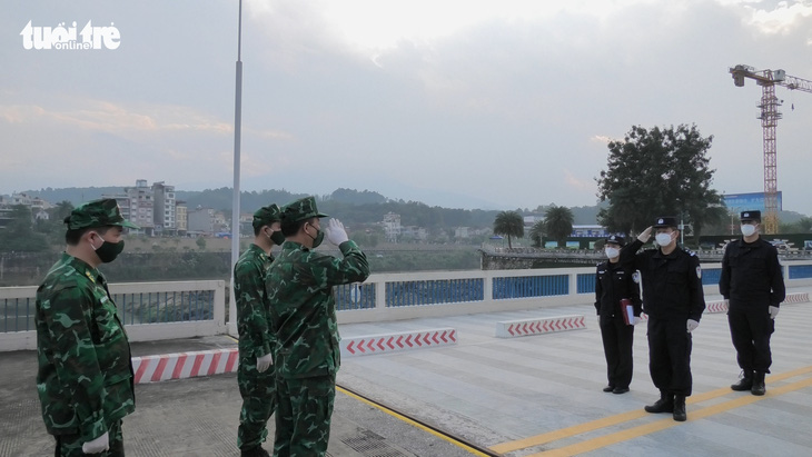 Lực lượng bảo vệ biên giới Việt - Trung thống nhất chống tội phạm dịp Tết - Ảnh 1.