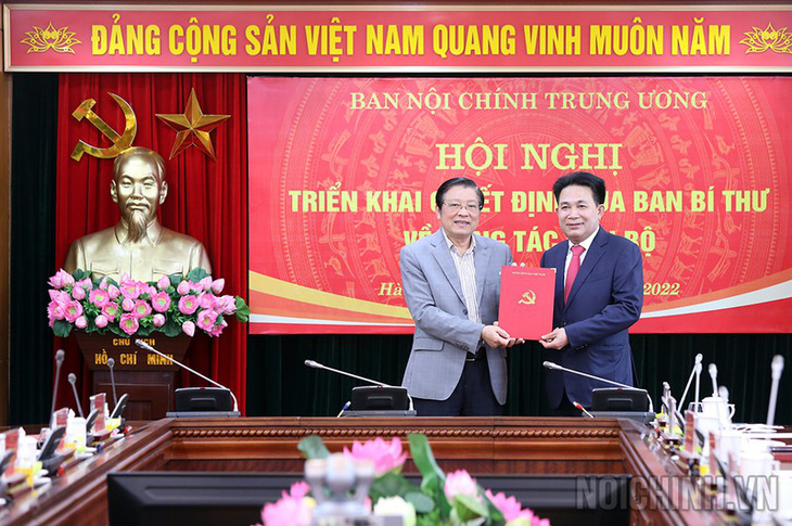 Ông Nguyễn Văn Yên giữ chức phó trưởng Ban Nội chính Trung ương - Ảnh 1.