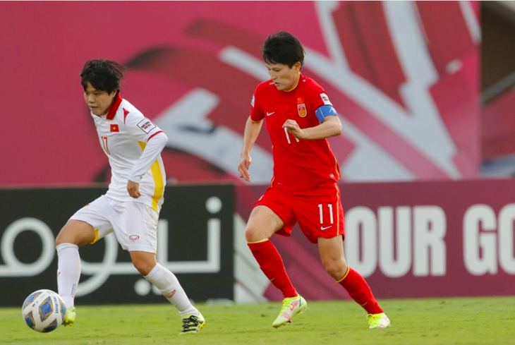 Thua Trung Quốc, tuyển nữ Việt Nam phải đá 2 trận play-off tranh vé dự World Cup 2023 - Ảnh 3.