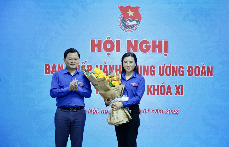 Chị Nguyễn Phạm Duy Trang là tân chủ tịch Hội đồng Đội Trung ương - Ảnh 1.