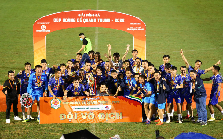 HAGL vô địch Cúp Hoàng đế Quang Trung với 15 cầu thủ trẻ