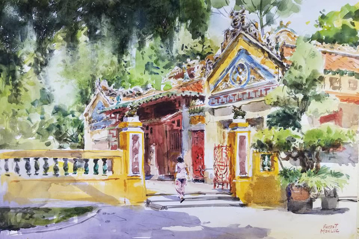 Tình yêu Việt Nam chảy trong lòng một họa sĩ Pháp - Ảnh 5.