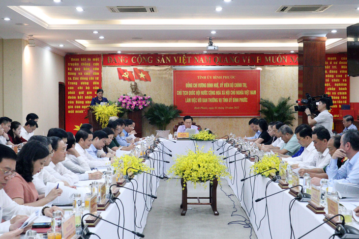 Bình Phước kiến nghị trung ương hỗ trợ thêm 5.000 tỉ đồng làm cao tốc Gia Nghĩa - Chơn Thành - Ảnh 1.