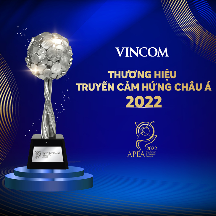 Vincom Retail nhận giải thưởng thương hiệu truyền cảm hứng châu Á - Thái Bình Dương 2022 - Ảnh 1.
