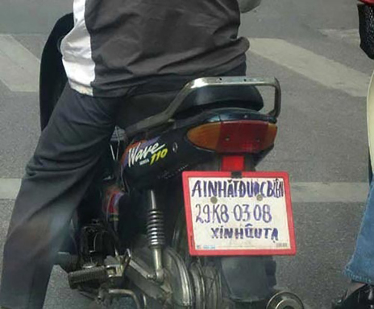 Muôn kiểu biển số xe độc nhất vô nhị Việt Nam - Ảnh 6.