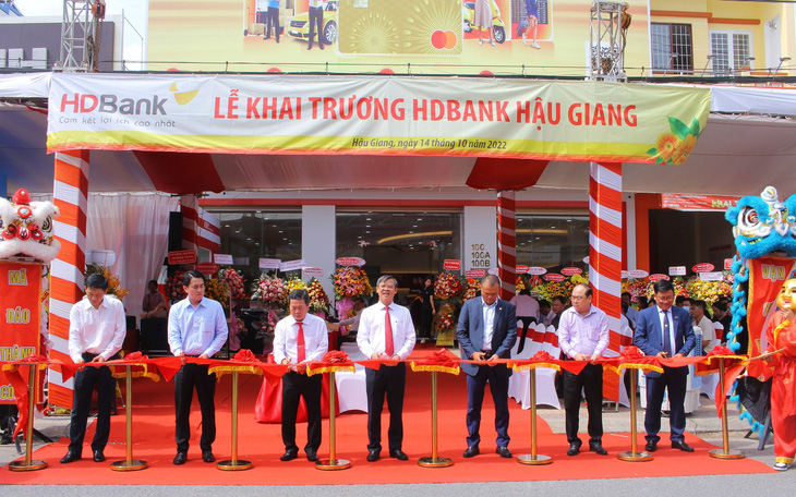 HDBank khai trương hoạt động chi nhánh tại Hậu Giang