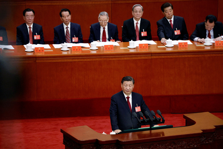 Ảnh khai mạc Đại hội Đảng lần thứ 20 của Trung Quốc - Ảnh 6.