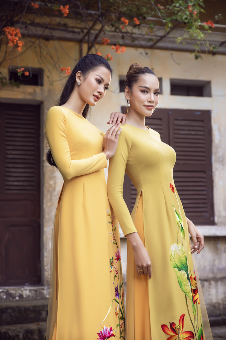 Hương Ly - Hoàng Phương hội ngộ sau Hoa hậu Hoàn vũ Việt Nam 2022 - Ảnh 1.