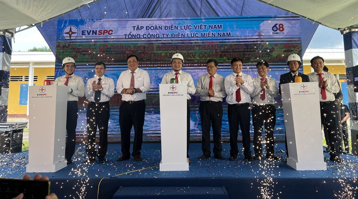 Công trình đường dây 220kV Kiên Bình - Phú Quốc hoàn thành giai đoạn 1 - Ảnh 1.