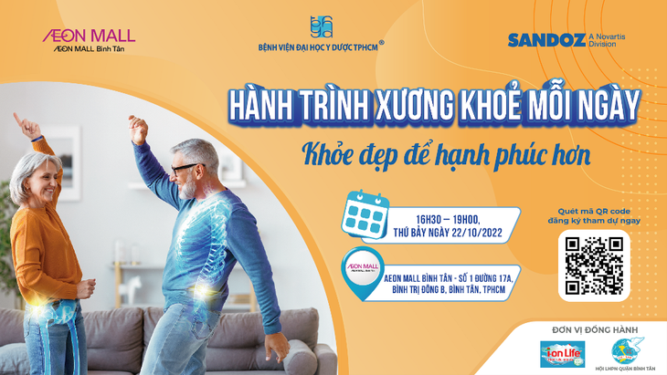 Mời tham dự chương trình tư vấn ‘Hành trình xương khỏe mỗi ngày’ - Ảnh 1.