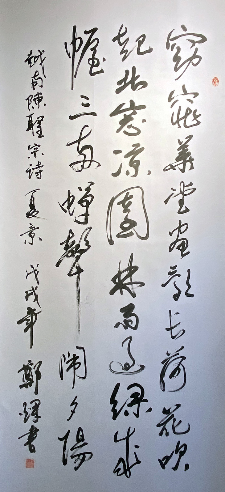 Thưởng thức văn chương Nguyễn Du, Cao Bá Quát, Phan Châu Trinh... qua tác phẩm của 6 thư pháp gia - Ảnh 4.