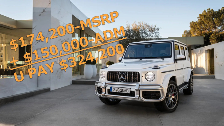 ‘Bia kèm lạc’ khủng: Không mua nổi xe mới, trả gần gấp đôi mua Mercedes-AMG G63 cũ, vượt Urus - Ảnh 2.