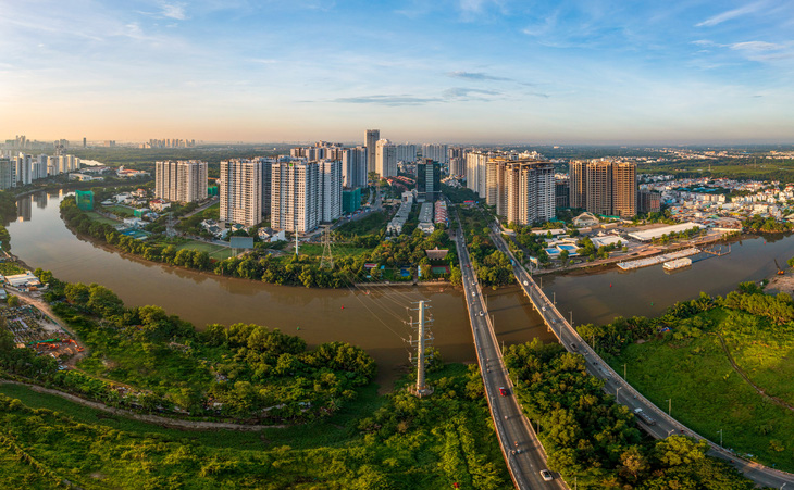 Nam Sài Gòn hút người dân đến an cư nhờ không gian xanh - Ảnh 2.