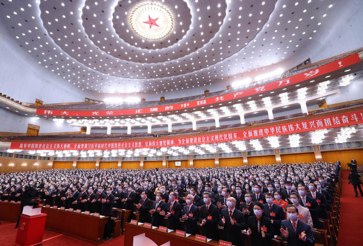 Ảnh lễ bế mạc Đại hội 20 của Đảng Cộng sản Trung Quốc - Ảnh 1.