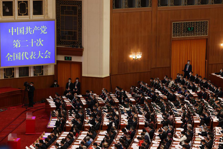 Ảnh lễ bế mạc Đại hội 20 của Đảng Cộng sản Trung Quốc - Ảnh 5.