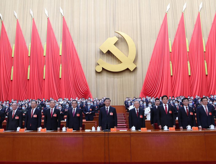 Ảnh lễ bế mạc Đại hội 20 của Đảng Cộng sản Trung Quốc - Ảnh 2.