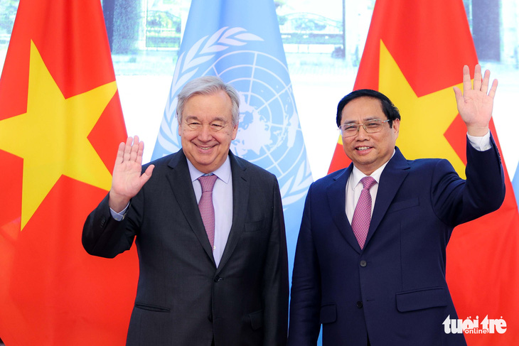 Tổng thư ký Liên Hiệp Quốc Guterres: Việt Nam là tiếng nói của phát triển - Ảnh 1.