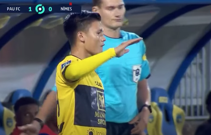 Quang Hải lại vào sân từ ghế dự bị trong chiến thắng của Pau FC - Ảnh 2.