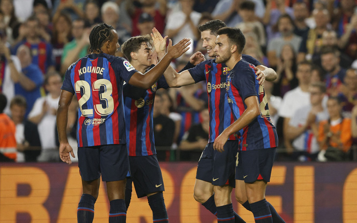 Barcelona lần thứ 3 thắng 4-0 ở La Liga 2022-2023