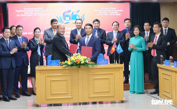 Ký thỏa thuận hợp tác thanh niên Việt Nam - Campuchia: Bằng chứng cho sự gắn bó, phát triển - Ảnh 3.