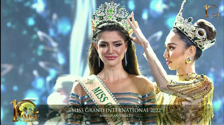 Người đẹp Brazil đăng quang Miss Grand International 2022 - Ảnh 1.