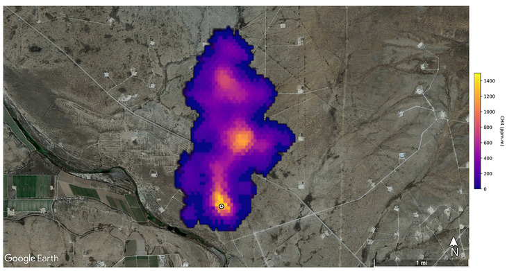 NASA chỉ điểm 50 nơi siêu phát thải khí methane gây hiệu ứng nhà kính - Ảnh 1.