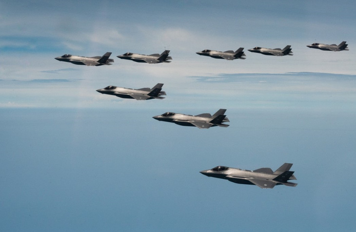 Mỹ - Hàn tập trận không quân với hơn 240 máy bay, lớn nhất từ năm 2017 - Ảnh 1.