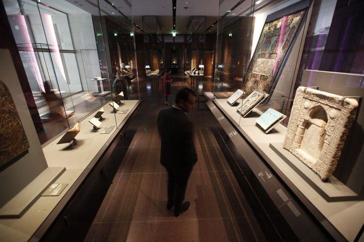 Qatar mở cửa Bảo tàng Nghệ thuật Hồi giáo trước thềm World Cup 2022 - Ảnh 1.