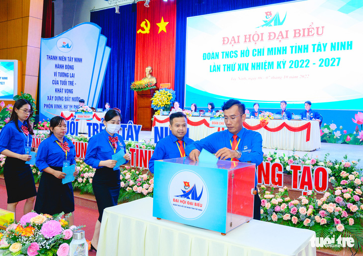 Anh Nguyễn Thanh Tùng tái đắc cử bí thư Tỉnh Đoàn Tây Ninh - Ảnh 3.