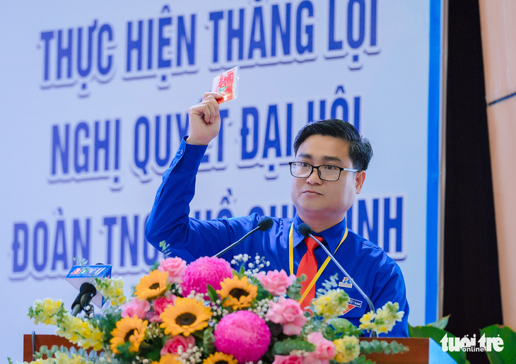 Anh Nguyễn Thanh Tùng tái đắc cử bí thư Tỉnh Đoàn Tây Ninh - Ảnh 2.