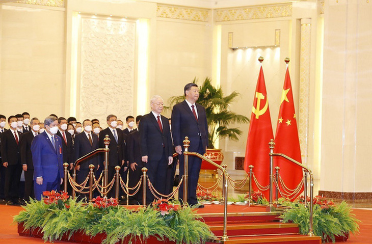 Ông Tập Cận Bình nói Trung Quốc sẽ xây dựng chuỗi cung ứng bền vững với Việt Nam - Ảnh 1.
