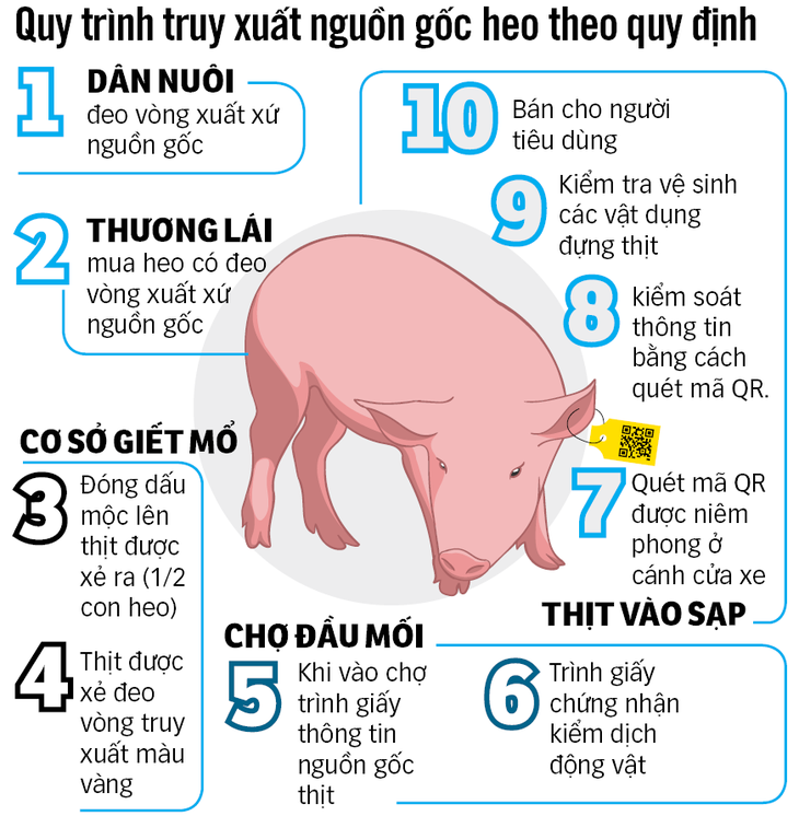 Thịt heo không an toàn vẫn lọt vào chợ - Ảnh 2.