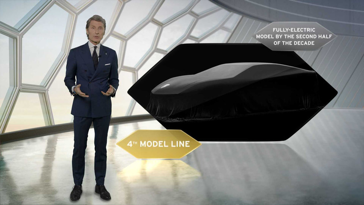 Lamborghini hé lộ siêu xe điện đầu tiên: 4 ghế, 2 cửa và gầm cao - Ảnh 2.