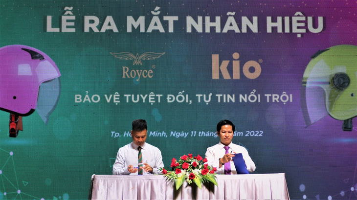 Tập đoàn quốc tế Á Châu ra mắt nhãn hiệu nón bảo hiểm Royce® , Kio® - Ảnh 2.
