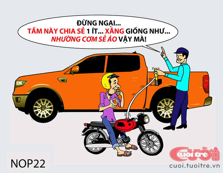 Nhường cơm cho xe - Ảnh 1.