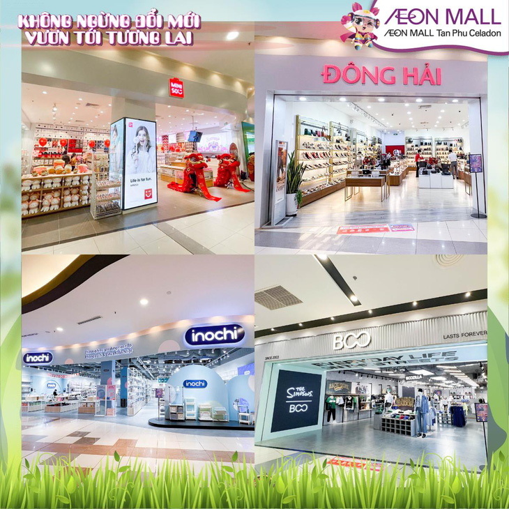 AEON MALL Tân Phú Celadon 2022: Diện mạo mới - Cửa hàng mới - Ảnh 1.