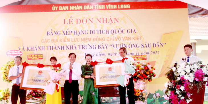 Khu lưu niệm Thủ tướng Võ Văn Kiệt được xếp hạng di tích quốc gia - Ảnh 1.