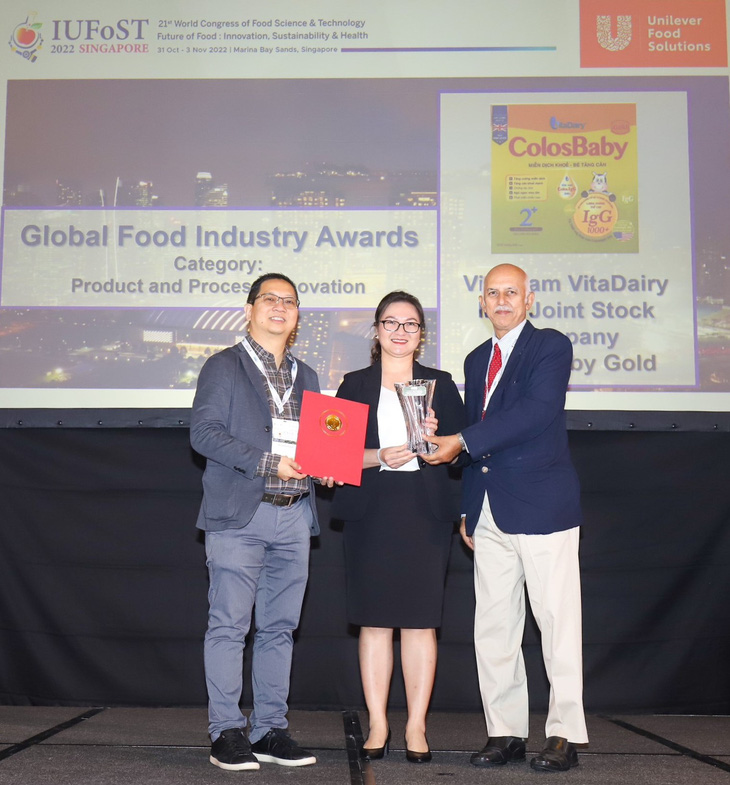 Vinh danh VitaDairy tại Đại hội công nghiệp thực phẩm toàn cầu IUFoST lần thứ 21 - Ảnh 1.