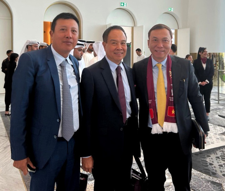 Chủ tịch VFF dự hội nghị thượng đỉnh FIFA và lễ khai mạc World Cup 2022 - Ảnh 1.