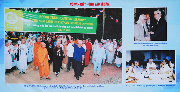 Hai triển lãm với hàng trăm bức ảnh về cố Thủ tướng Võ Văn Kiệt trưng bày ở TP.HCM - Ảnh 5.