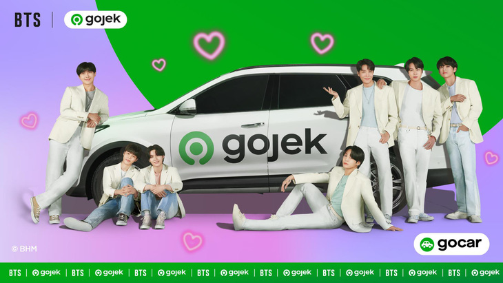 Hợp tác BTS: Gojek tung ra hàng ngàn mã khuyến mãi và nhiệm vụ rất khả thi - Ảnh 2.