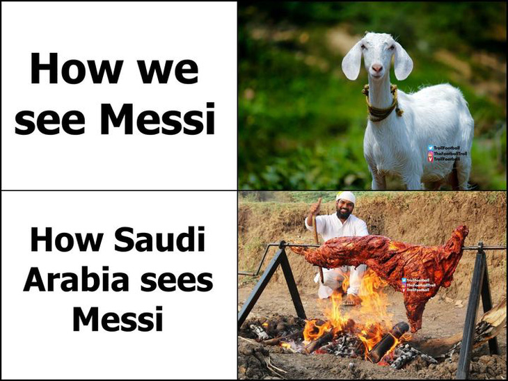 Dân mạng hài hước: Messi và Argentina cũng ngang Việt Nam chứ mấy - Ảnh 1.