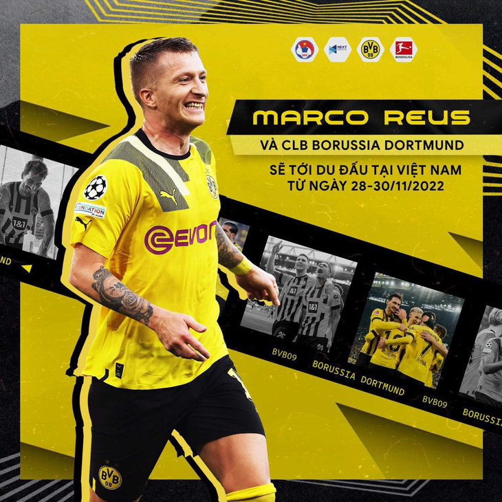 Marco Reus chuẩn bị đến Việt Nam, mong người hâm mộ hãy mua vé đến sân Mỹ Đình - Ảnh 1.