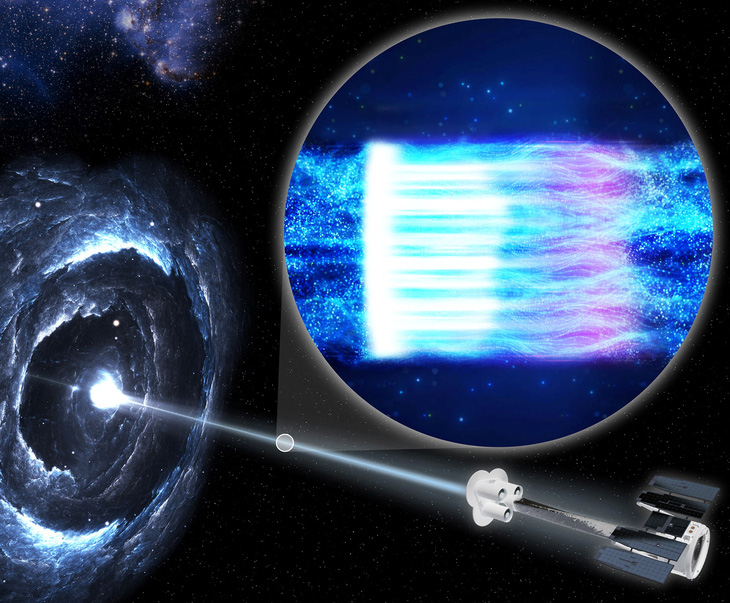 Đài quan sát không gian mới giải đáp bí ẩn về hố đen khổng lồ - Ảnh 1.