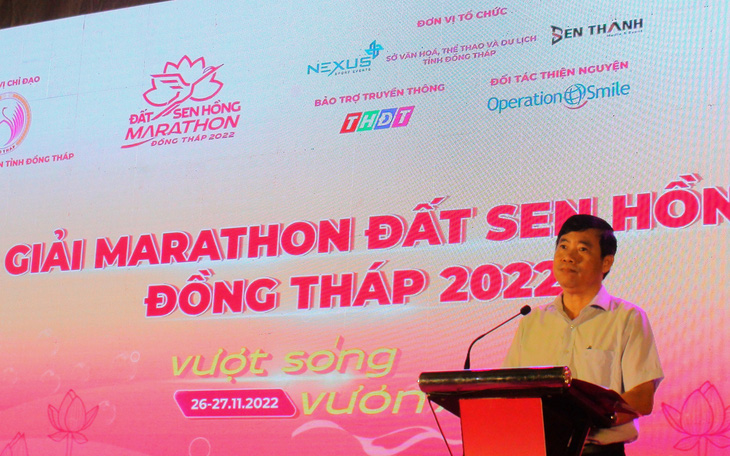 Hơn 3.200 vận động viên từ 12 quốc gia, vùng lãnh thổ dự Giải Marathon đất sen hồng