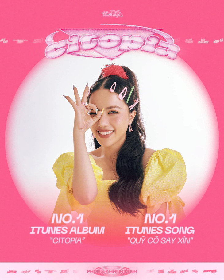 CITOPIA trở thành album nữ nghệ sĩ Việt debut hạng cao nhất 2022 trên Spotify - Ảnh 1.