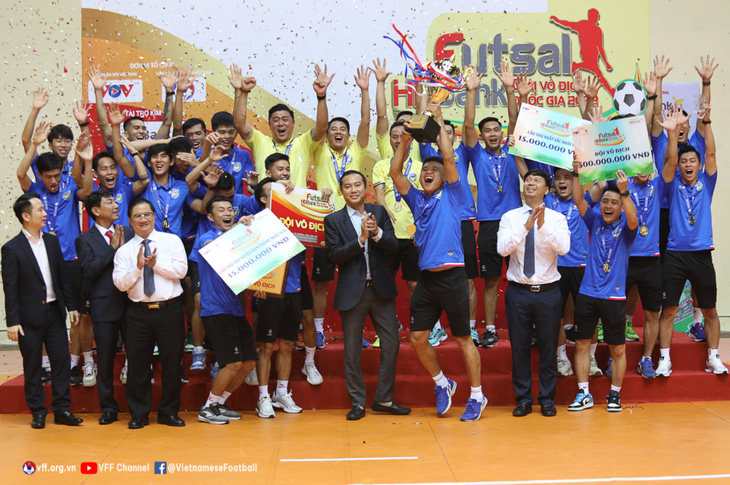 Futsal Việt Nam ngày càng hấp dẫn - Ảnh 1.